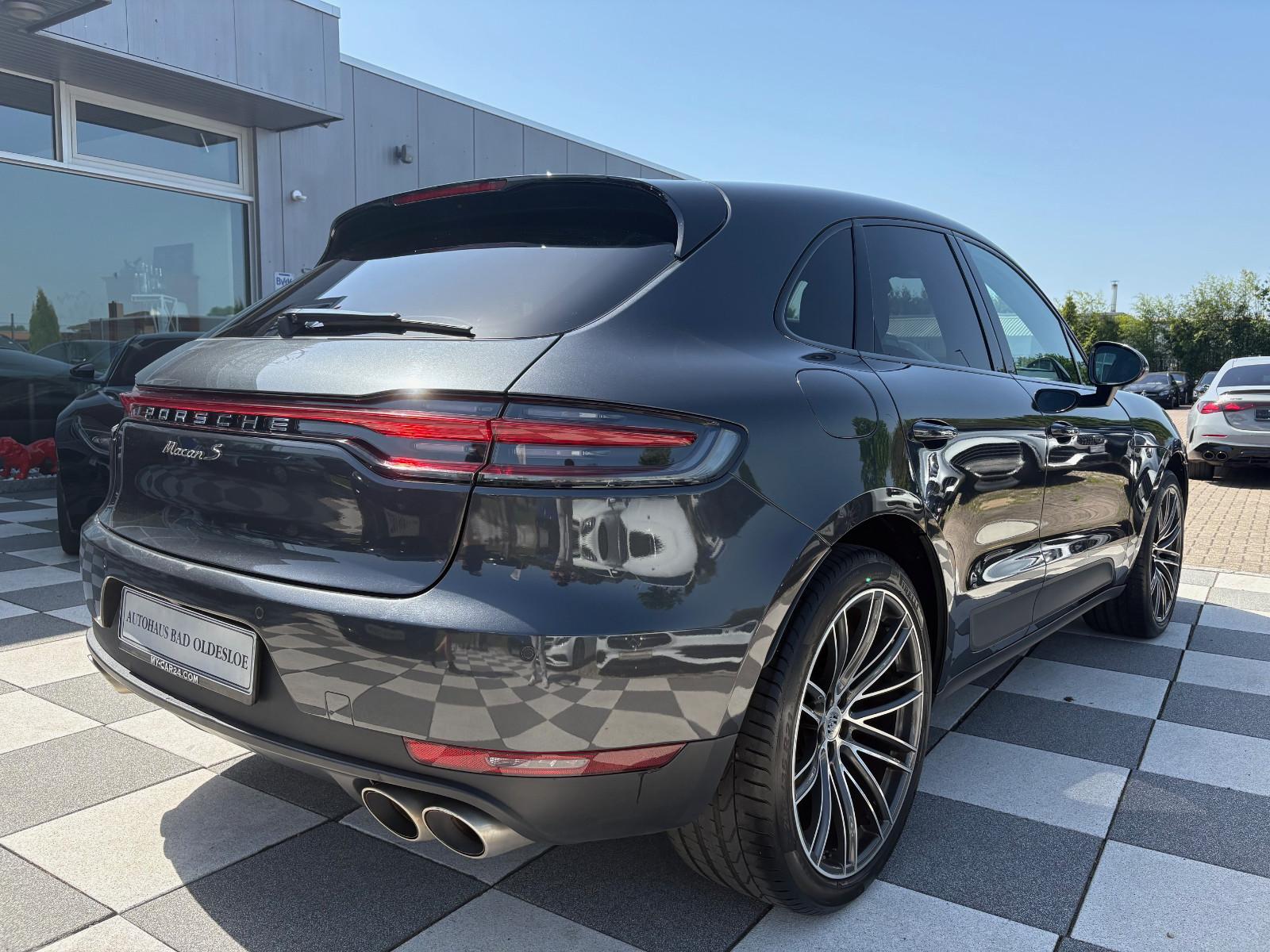 Porsche Macan S Carbon+LED+PDLS+Panorama+21"+Kamera+AHK