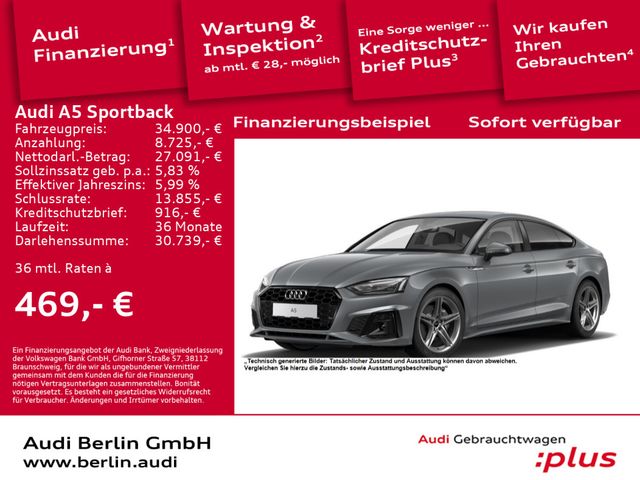 Audi A5 Sportback S line 40 TFSI  S tronic