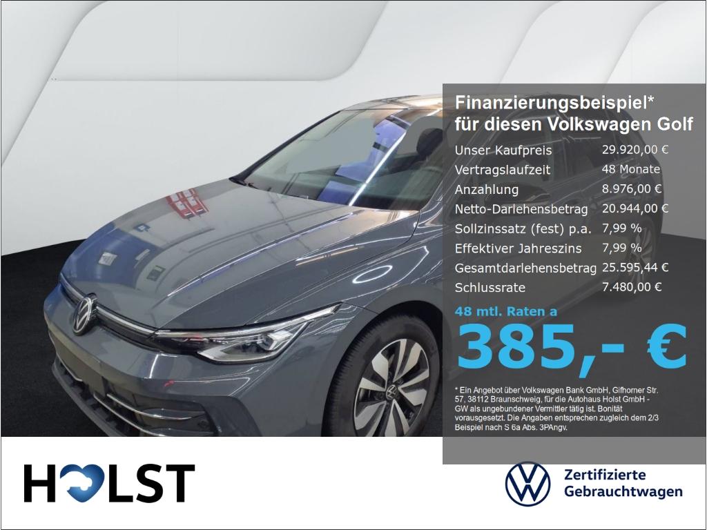 Volkswagen Golf VIII 1.5eTSI DSG GOAL RüFaKa GJR ACC LED-Pl