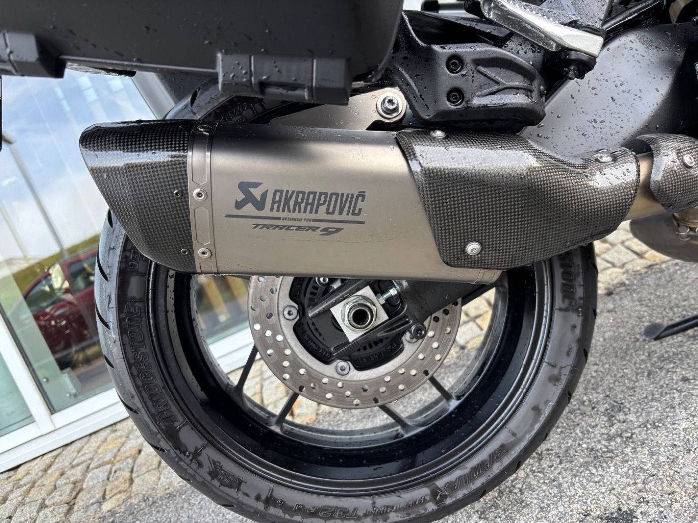 Fahrzeugabbildung Yamaha Tracer 9 GT Modell 2021 Akrapovic 94 DB