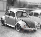 Volkswagen Käfer Jubiläumsmodell 50 Jahre - silberne Volkswagen Käfer