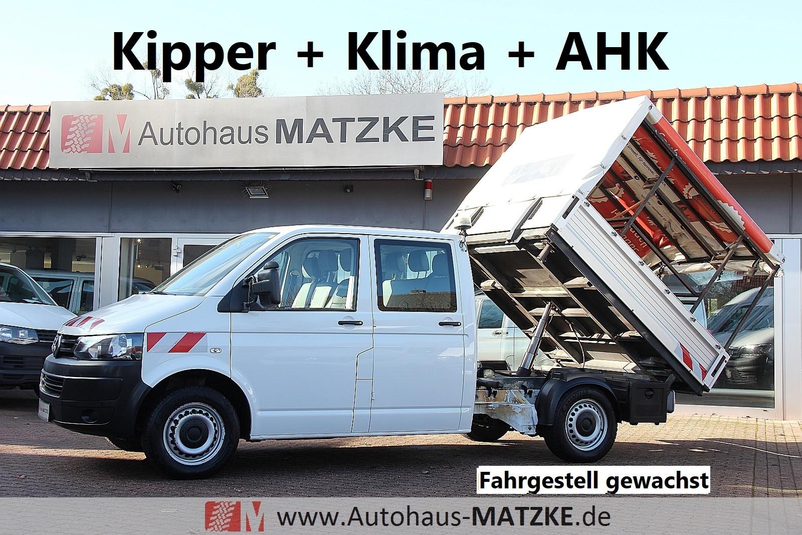 Volkswagen T5 2.0TDI Doka Drei-Seiten-Kipper 1.Hand Klima