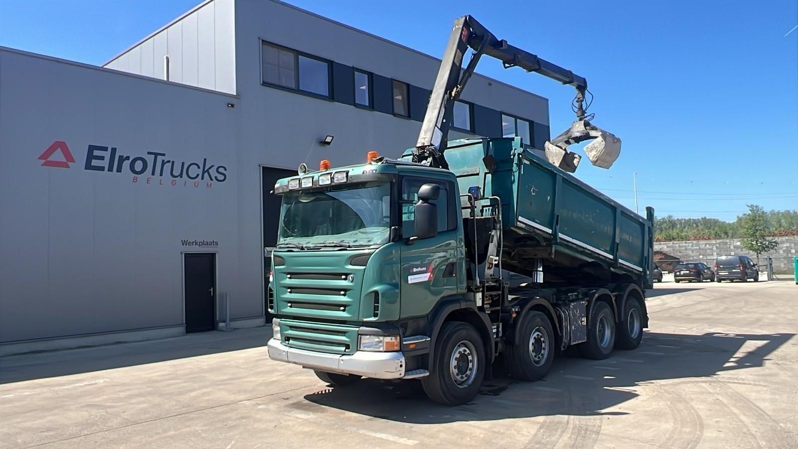 Scania G 380 (EURO 5 / BIG HUB / STEEL SUSP. / HMF 1643