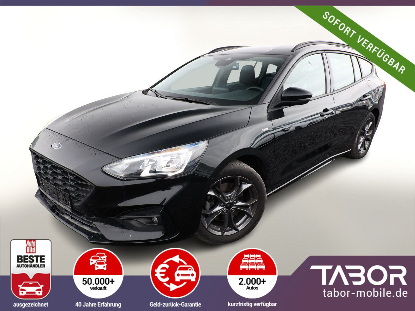 Ford Focus Kombi 1.5 EcoBoost 150 A8 ST-Line LED ACC