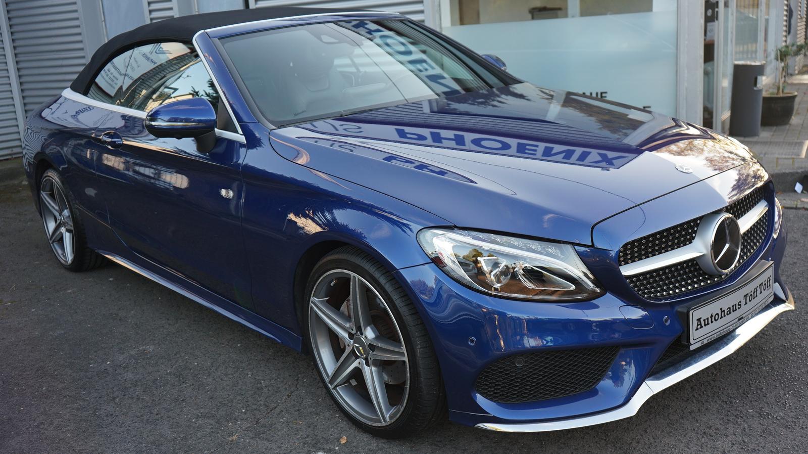 Mercedes-Benz C 200 AMG Line-360-ACC-Airscarf-Ambiente-Leder-C