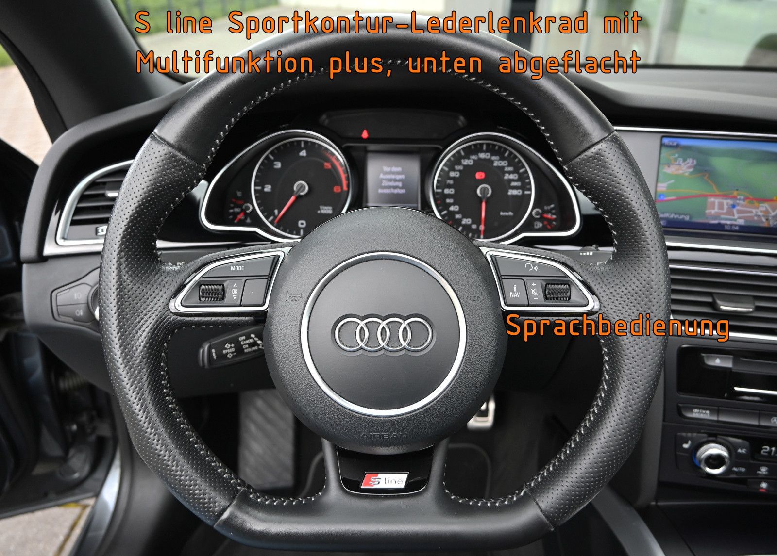 Fahrzeugabbildung Audi A5 2.0 TDI qu. Cabrio S LINE SPORT ED. PLUS °MMI