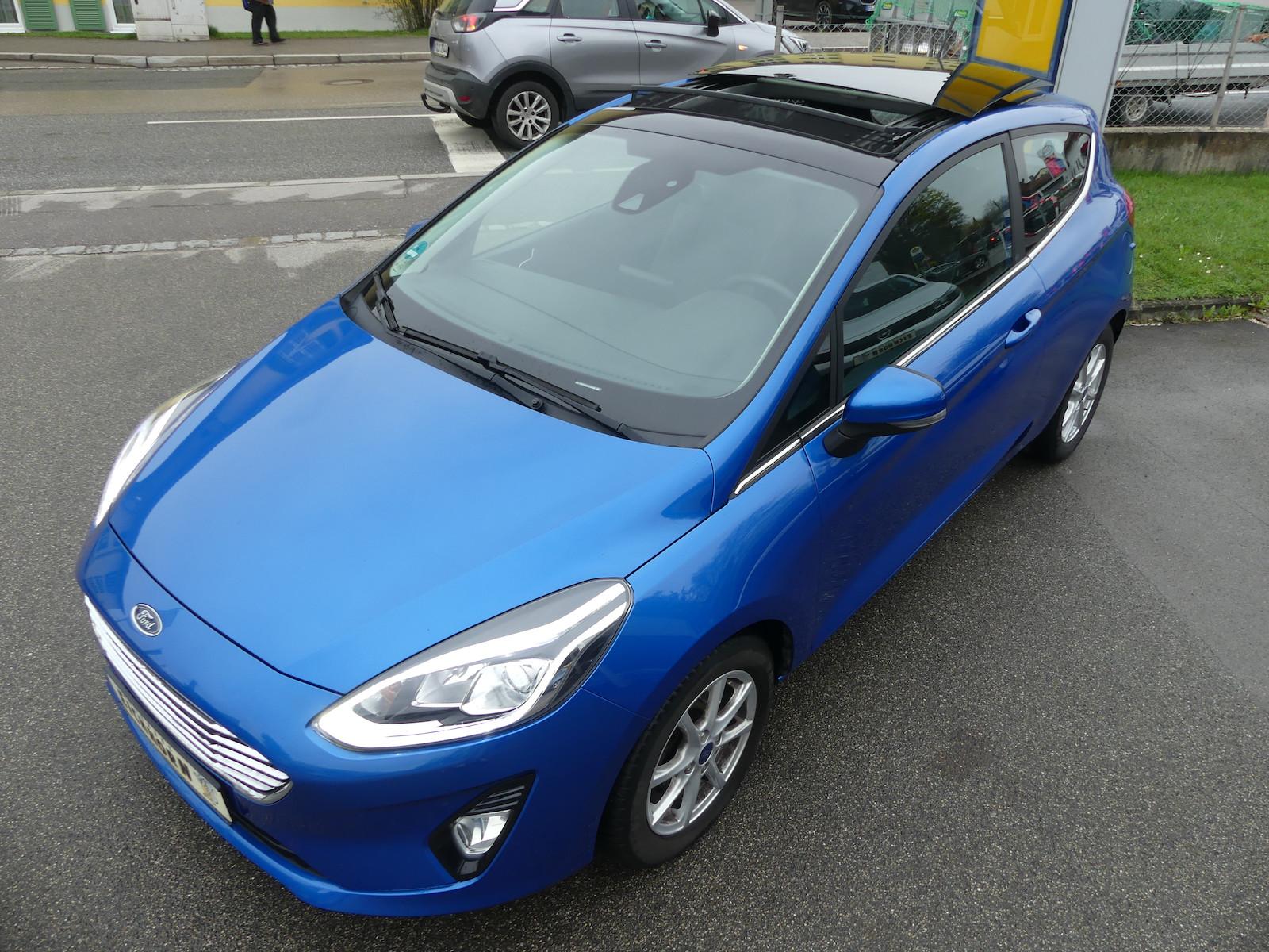 Ford Fiesta Titanium, Allwetter, Sitzheiz, Panorama