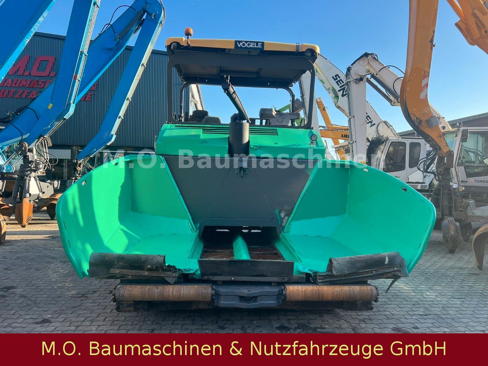 Fahrzeugabbildung Vögele Super 1800-2 / 2x Display / 2x Sensor /2x 50 cm/
