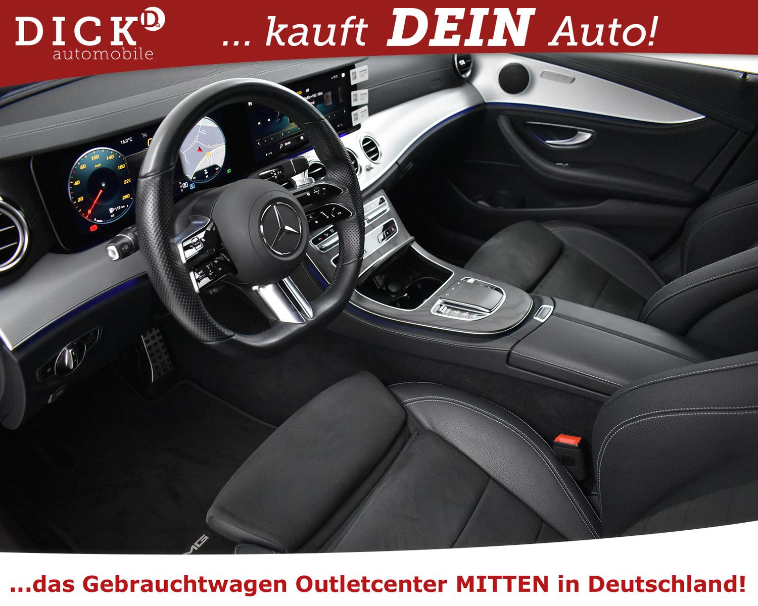 Fahrzeugabbildung Mercedes-Benz E 400d T 4M 2X AMG Line WIDESC+MULTIB+KAMERA+19"