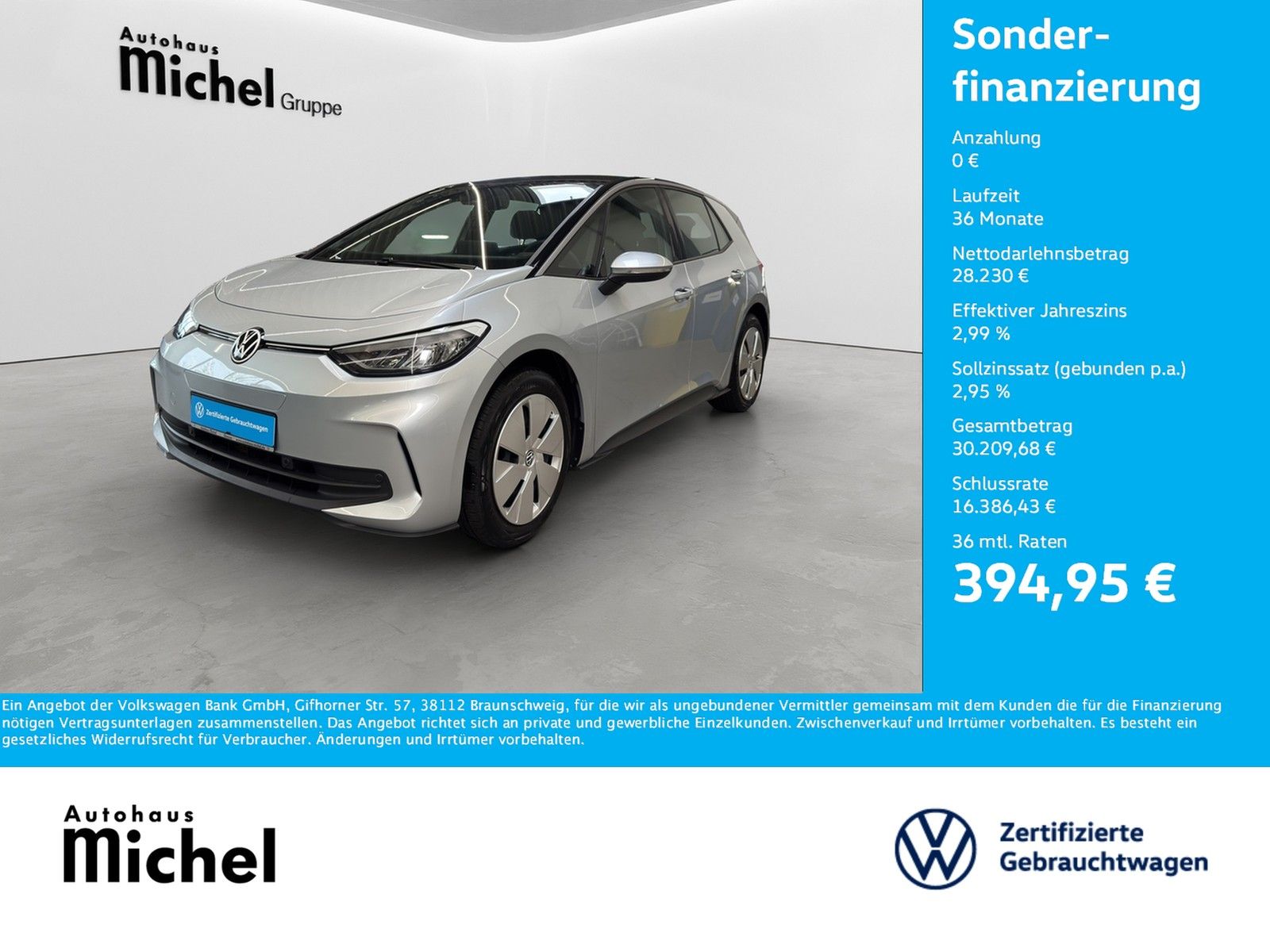 Volkswagen ID.3 Pro 150kW 58kWh Wärmepumpe ACC Navi LED foto 2