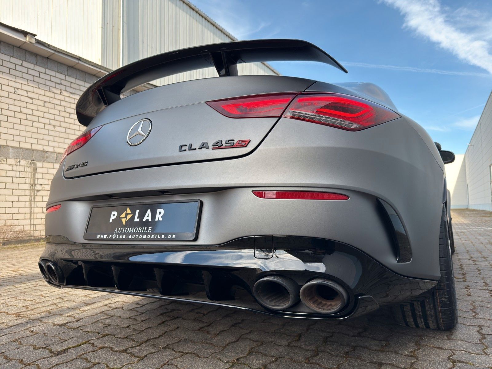 Fahrzeugabbildung Mercedes-Benz CLA 45 S AMG Matt/Perf-Sitz/MBeam/AERO/Night-Pkt