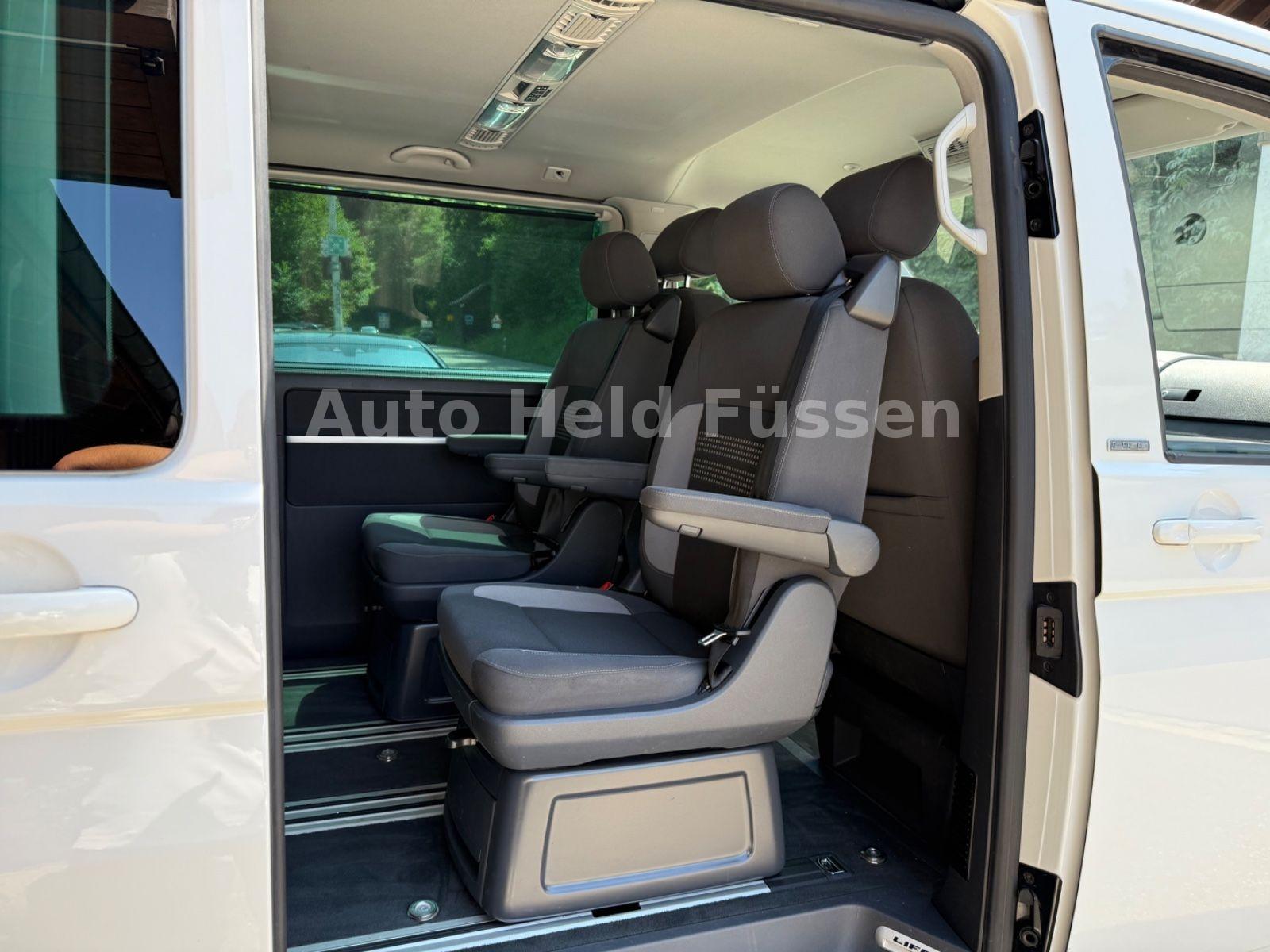 VOLKSWAGEN T5 MULTIVAN LIFE 2.0 TDI 180ch DSG - 7 PLACES - PORTES COULISSANTES ÉLECTRIQUES - ATTELAGE - CAMÉRA DE RECUL