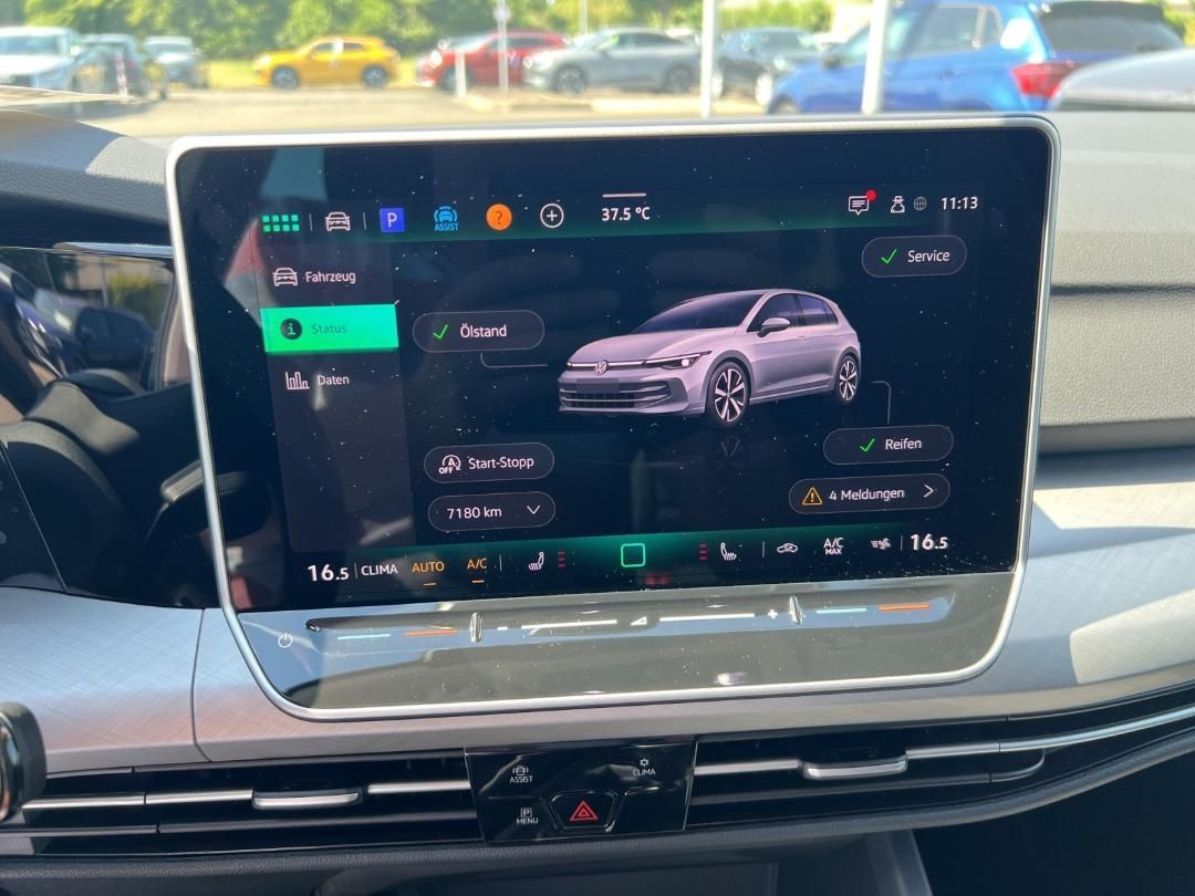 Fahrzeugabbildung Volkswagen Golf App-Connect.Climatronic.RFK.GJR.uvm. Kamera