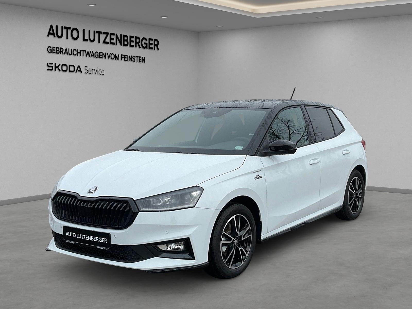 Skoda Fabia Monte Carlo 1.0 TSI LED Kamera 5J Garantie