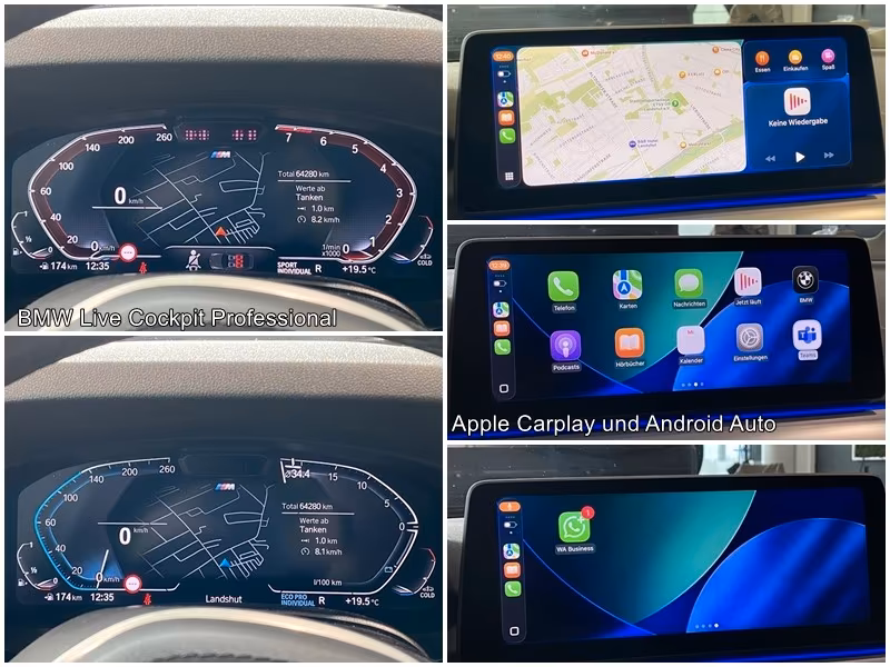 BMW 520 i M-Sport Shadow Laser Pano Memory HUD ACC, миниатюра 14