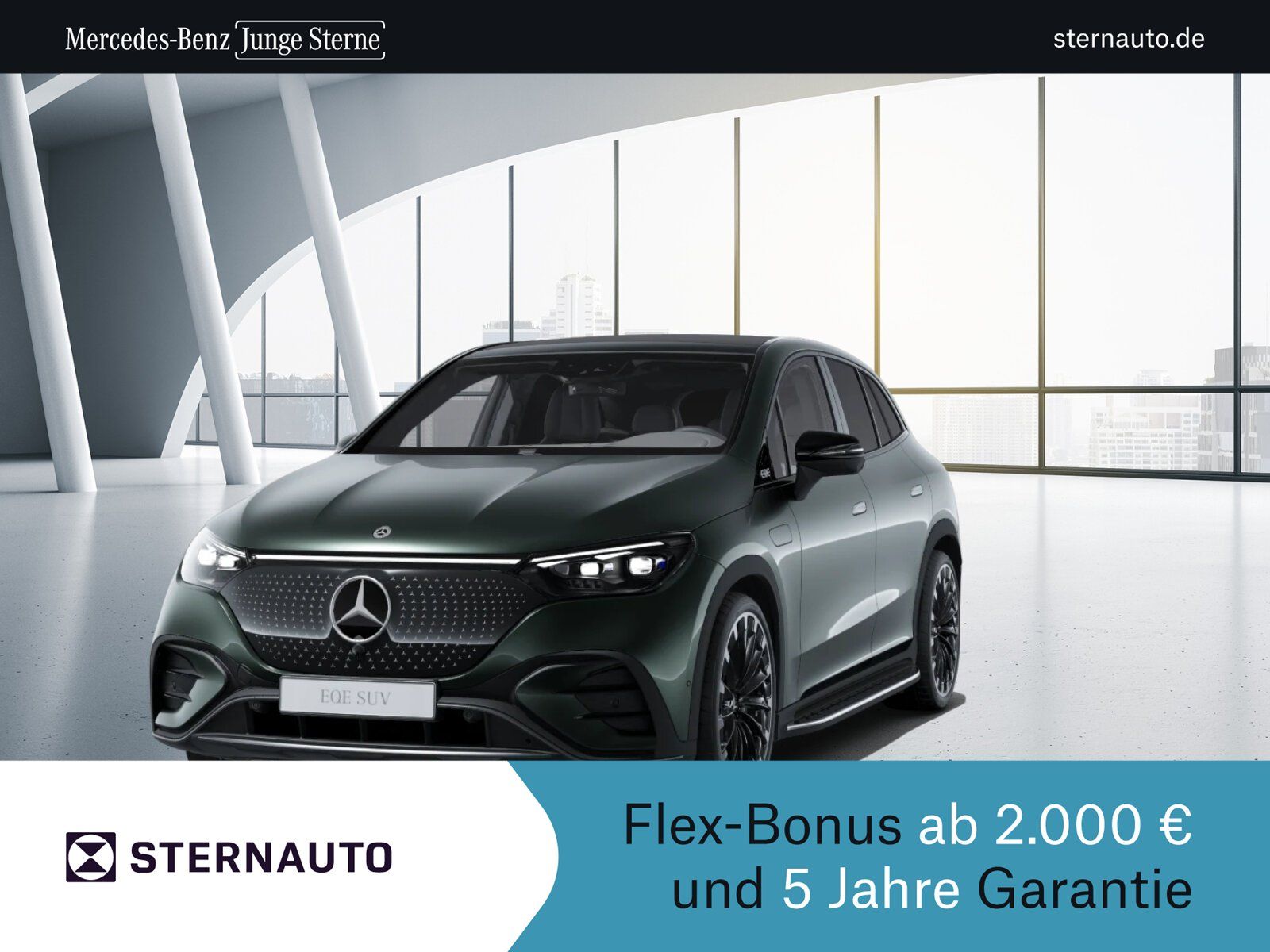 Mercedes-Benz EQE 500 4MATIC SUV AMG Hyperscreen AHK HUD Airm