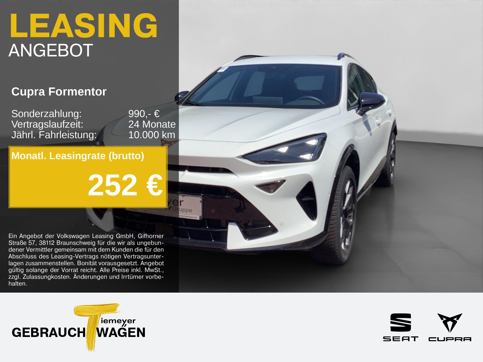 Cupra Formentor 1.5 eTSI DSG NAVI ACC PARKLENK