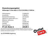 Volkswagen T-Cross Style 1.5 TSI DSG *ACC*LED*NAVI*KAM*18'' - Volkswagen T-Cross in Augsburg