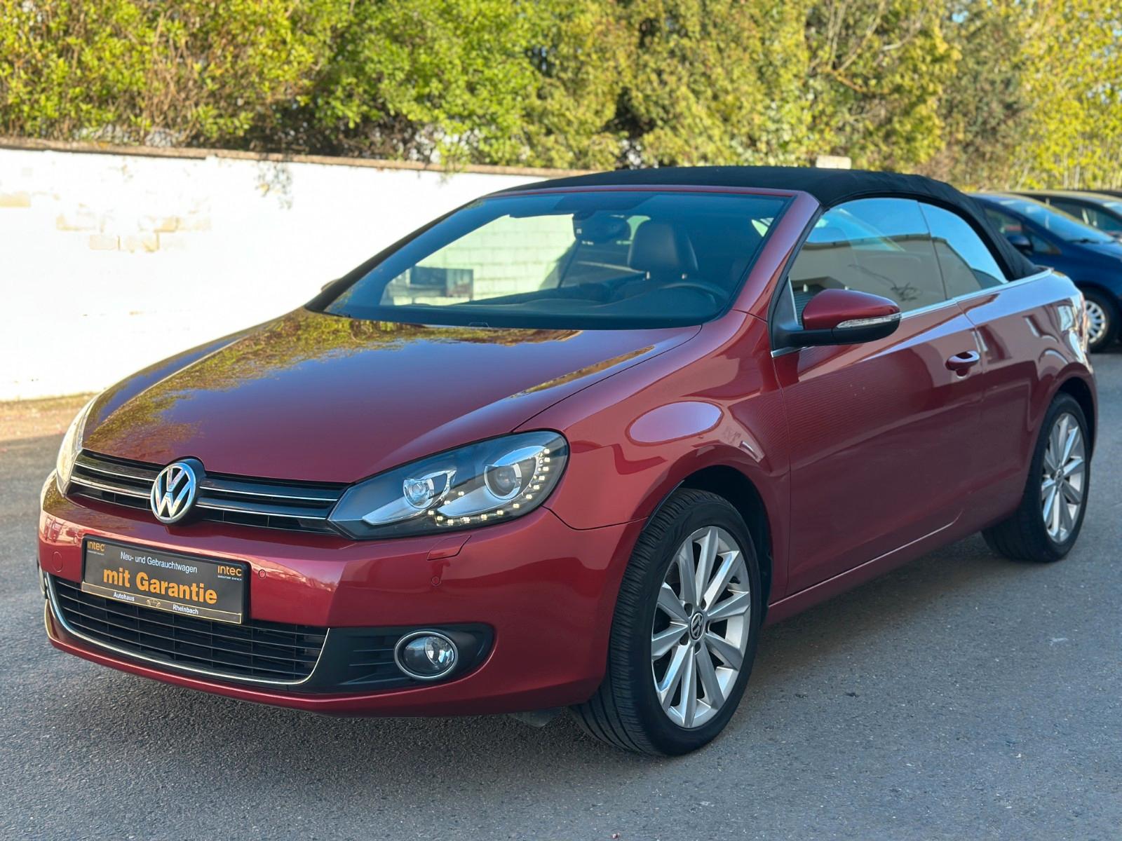 Volkswagen Golf VI Cabriolet HU NEU/SCHECKHEFT/XENON+LED