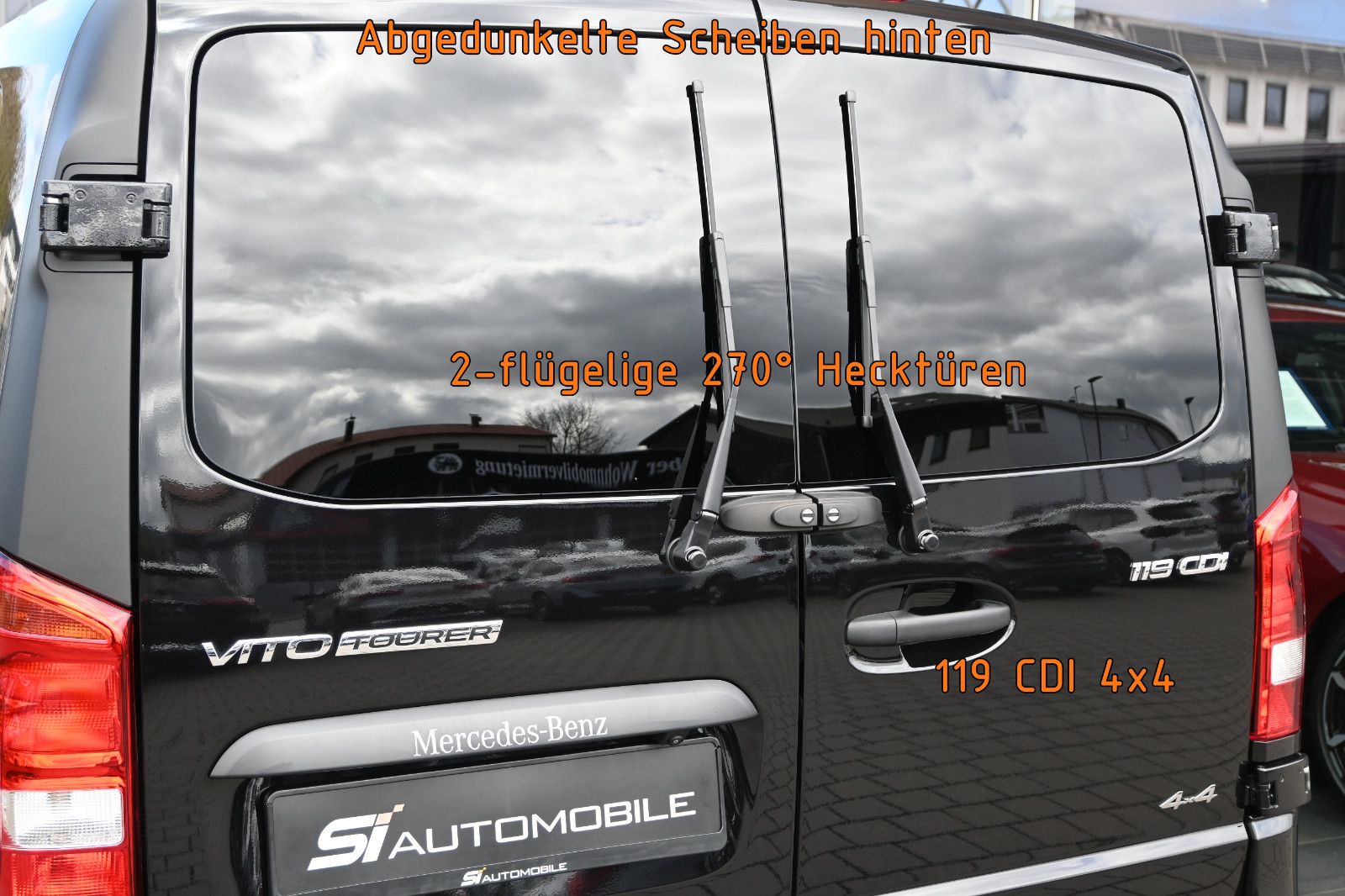 Fahrzeugabbildung Mercedes-Benz Vito 119 CDI 4x4 PRO Extralang Tourer °ACC°STHZ°