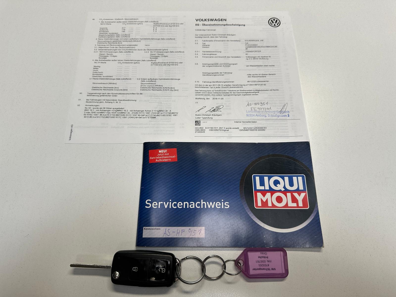 Volkswagen T6 4MOTION DOKA DIFF-SPERRE SEIKEL KLIMA STANDHE