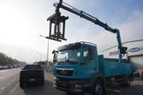 MAN TGM 18.290 Hyva kran Baustoff Gabel Euro 6 - MAN 4x4 Tgm