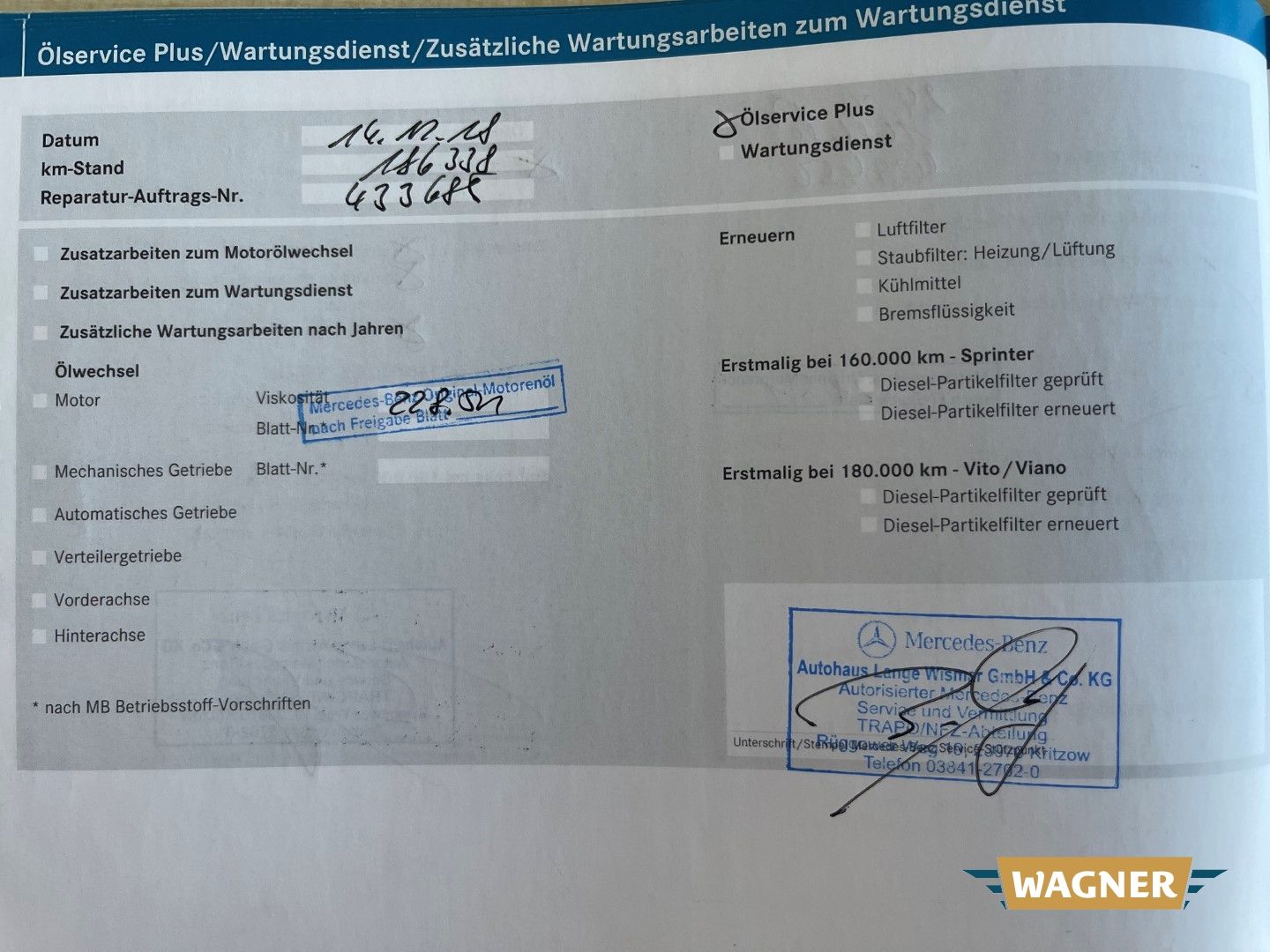 Fahrzeugabbildung Mercedes-Benz Vito Kasten 111 CDI lang Klimaanlage TÜV 06/2026