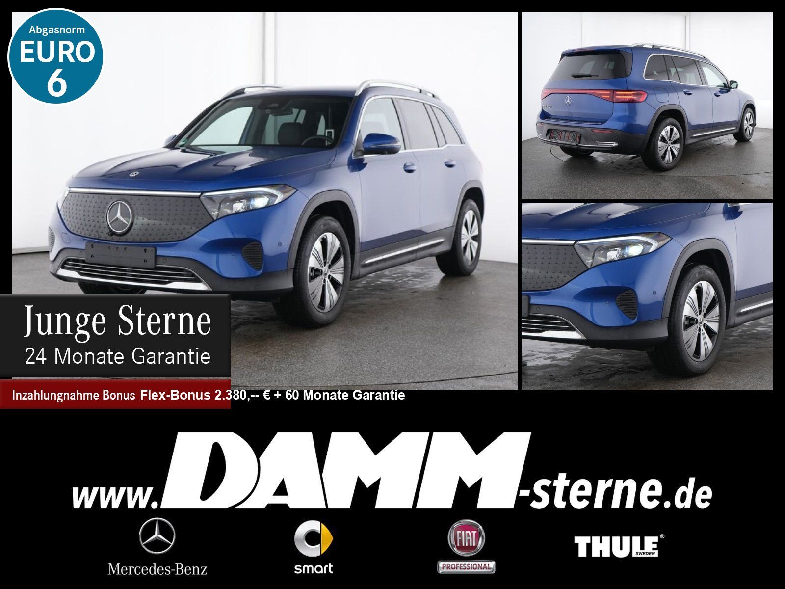 MERCEDES-BENZ EQB 250+ Progressive/7-Sitze/360°/60 M GA + Flex