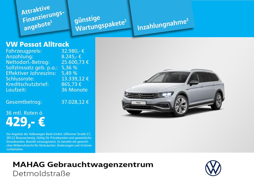Volkswagen Passat Variant Alltrack 4 Mot 20 TDI AHK LED Na 2024