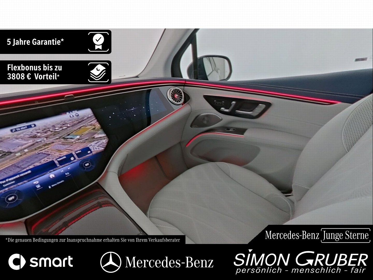 Fahrzeugabbildung Mercedes-Benz EQS 500 4M SUV AMG Massage Sitzklima Hyper AHK
