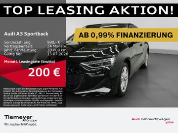 Audi Leasingangebot: Audi A3 Sportback 35 TFSI ADVANCED NAVI+ KAMERA LED S