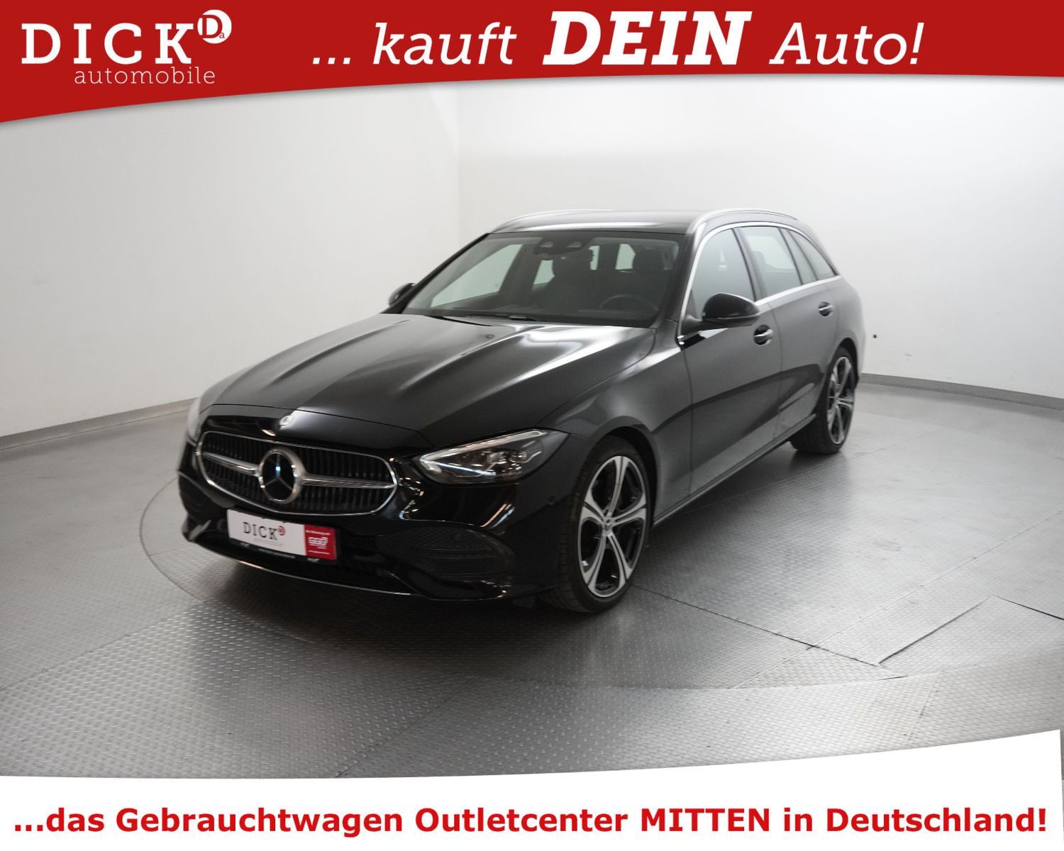 Fahrzeugabbildung Mercedes-Benz C300d T Avantg STANDHZ+LEDER+SILÜFT+KAM+HEAD+19"