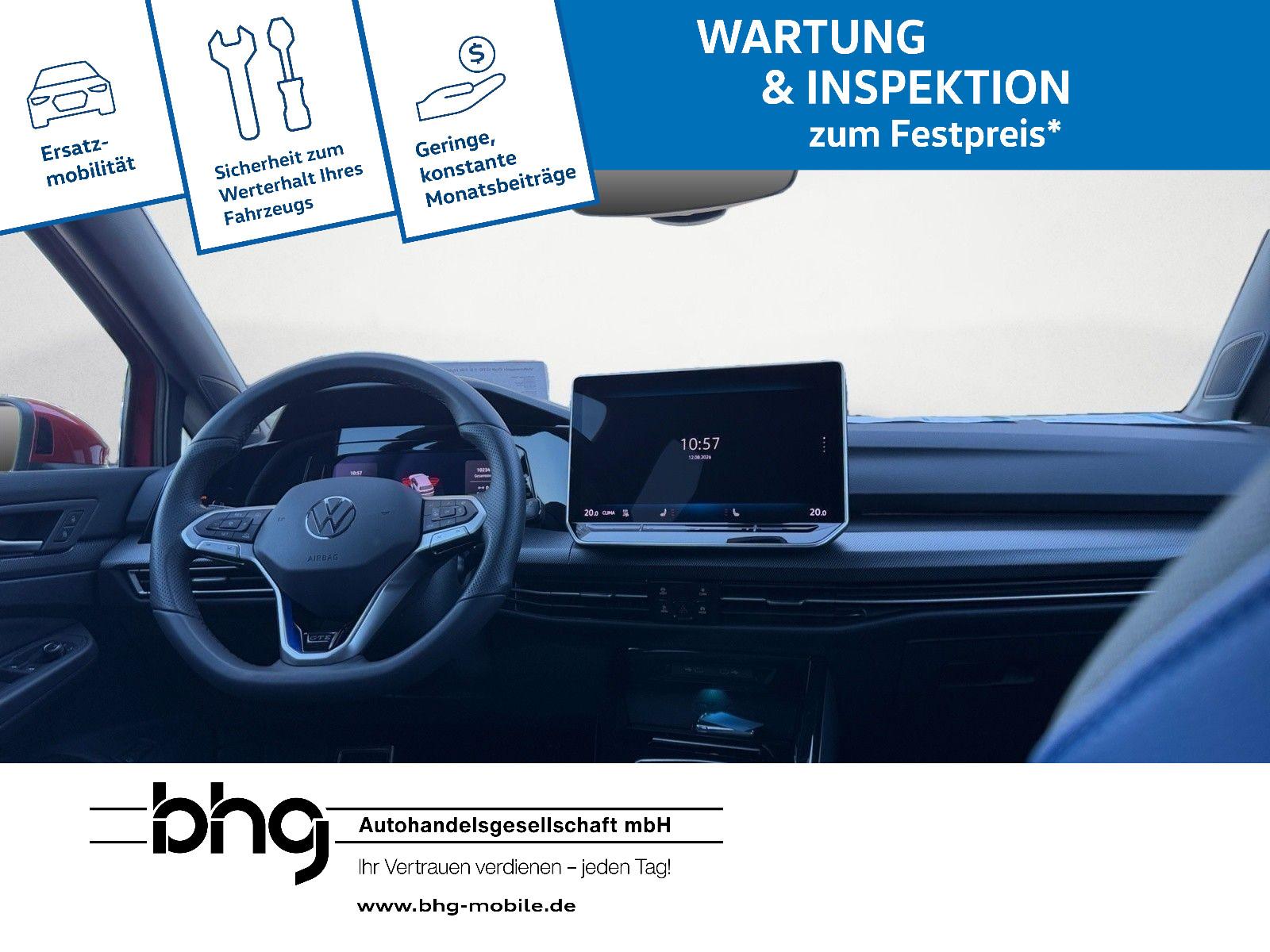 Volkswagen Golf GTE 1.5 TSI Hybrid AHK ACC HUD COCKPIT PRO, миниатюра 12