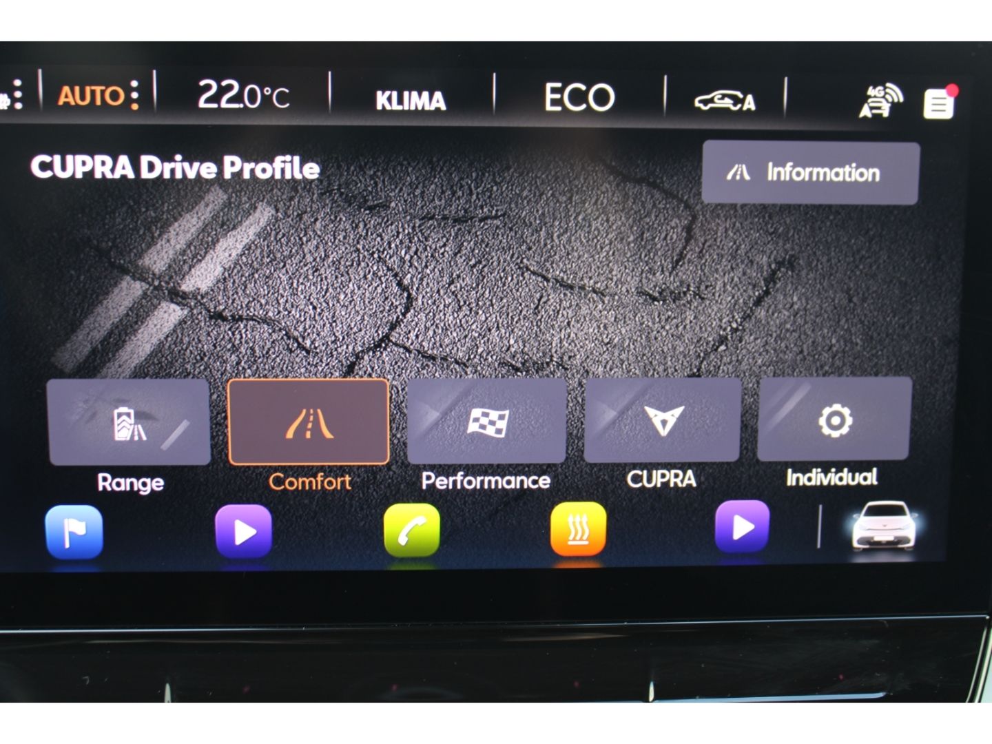 Fahrzeugabbildung CUPRA Born 170 kW LED GRA RFK Navi PDC vo+hi GJR SHZg
