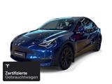 Tesla Model Y Long Range AWD - blaue Tesla Model Y