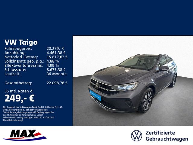 Taigo 1.0 TSI Move +NAVI+LED+APP+KAMERA+ALU+PDC+