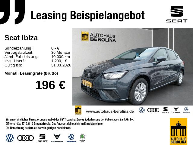 Seat Ibiza 1.0 TSI Road Edition DSG *R-CAM*PDC*SHZ*