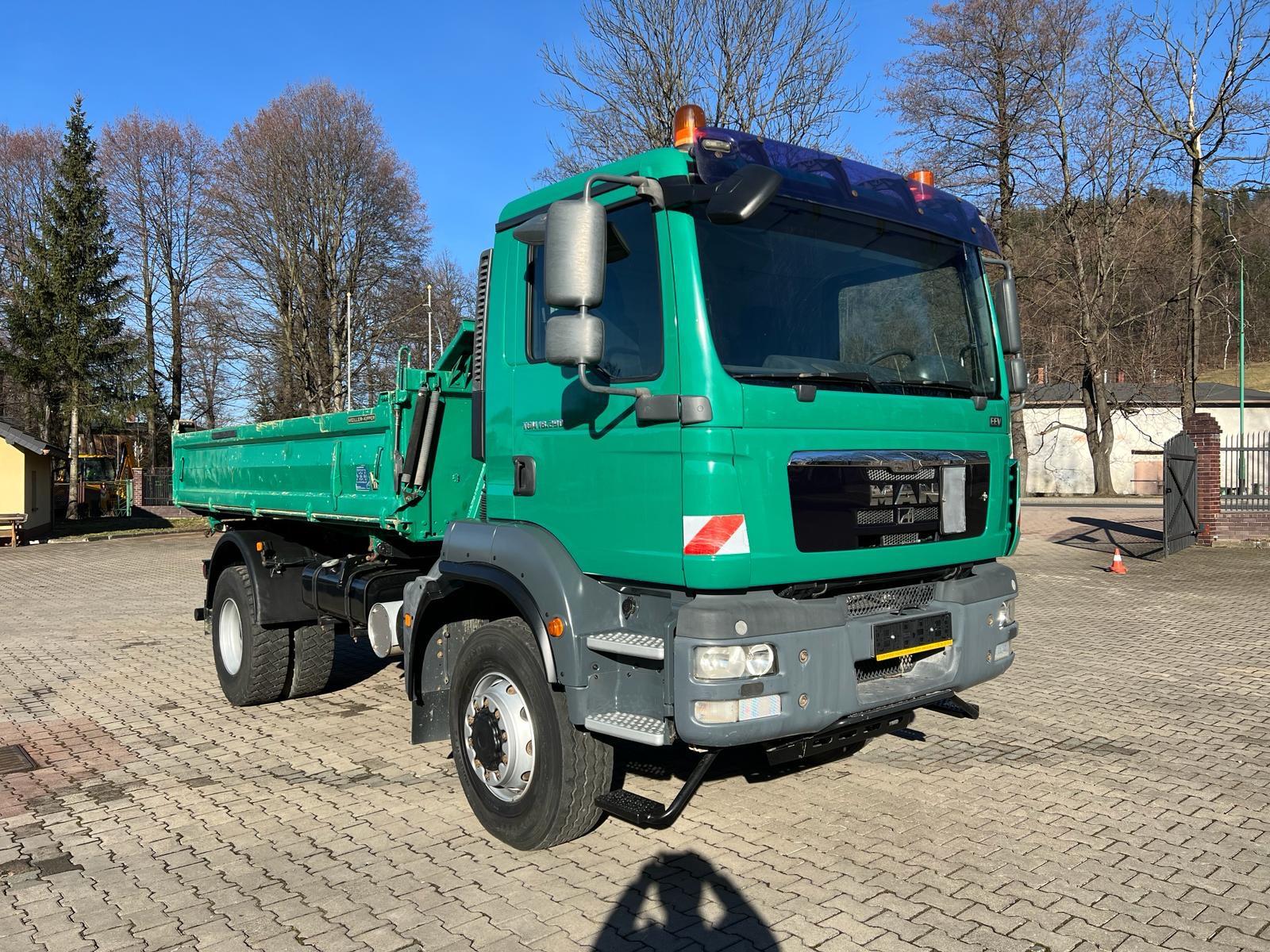 MAN 18.290 TGM 4x4 *3-S. MEILLER KIPPER, SCHALT