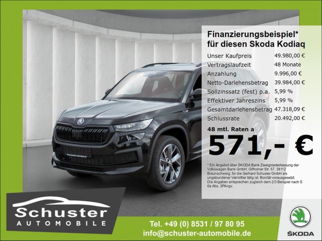 Skoda Kodiaq SPORTLINE 4x4 TDI*AHK Panodach R-Kam ACC