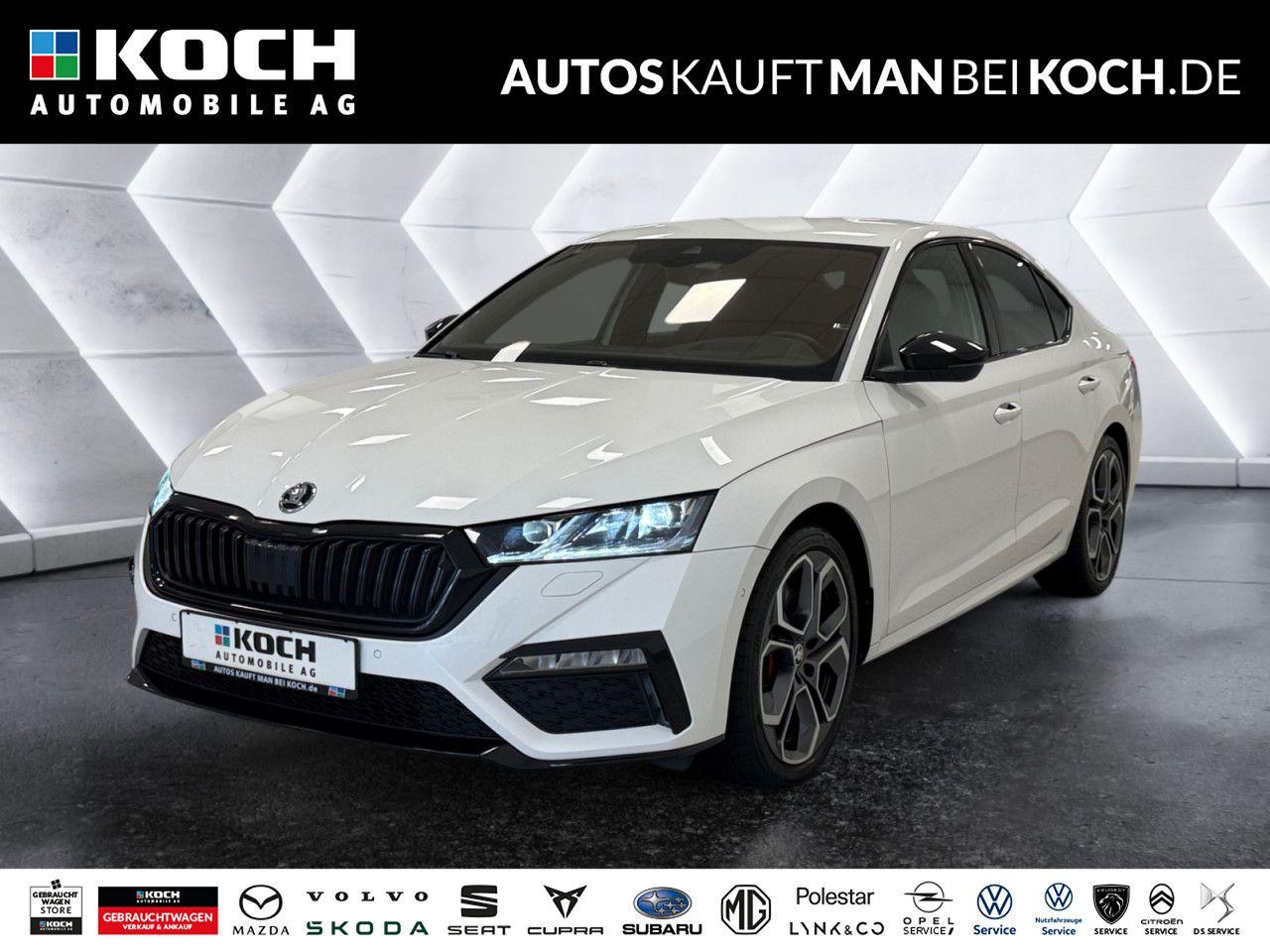 Skoda Octavia 2.0 TSI RS Plus Canton behz. WSS Navi