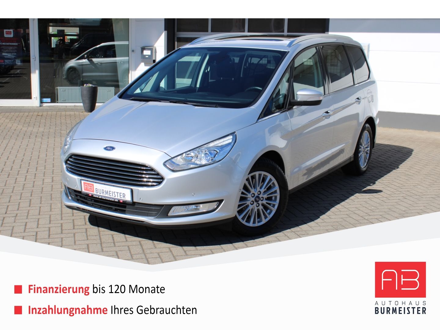 Fahrzeugabbildung Ford Galaxy Titanium 7 Sitze AHK Navi Pano GRA GJR PD