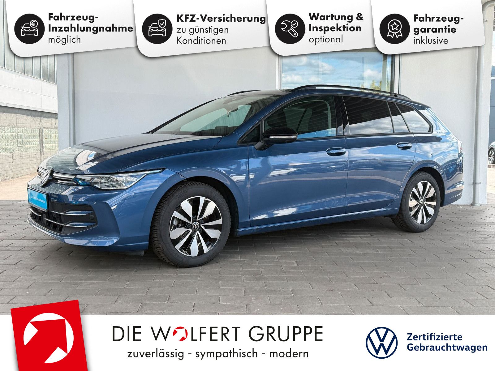 Volkswagen Golf Variant GOAL 2.0 TDI DSG MATRIX AHK RFK NAV