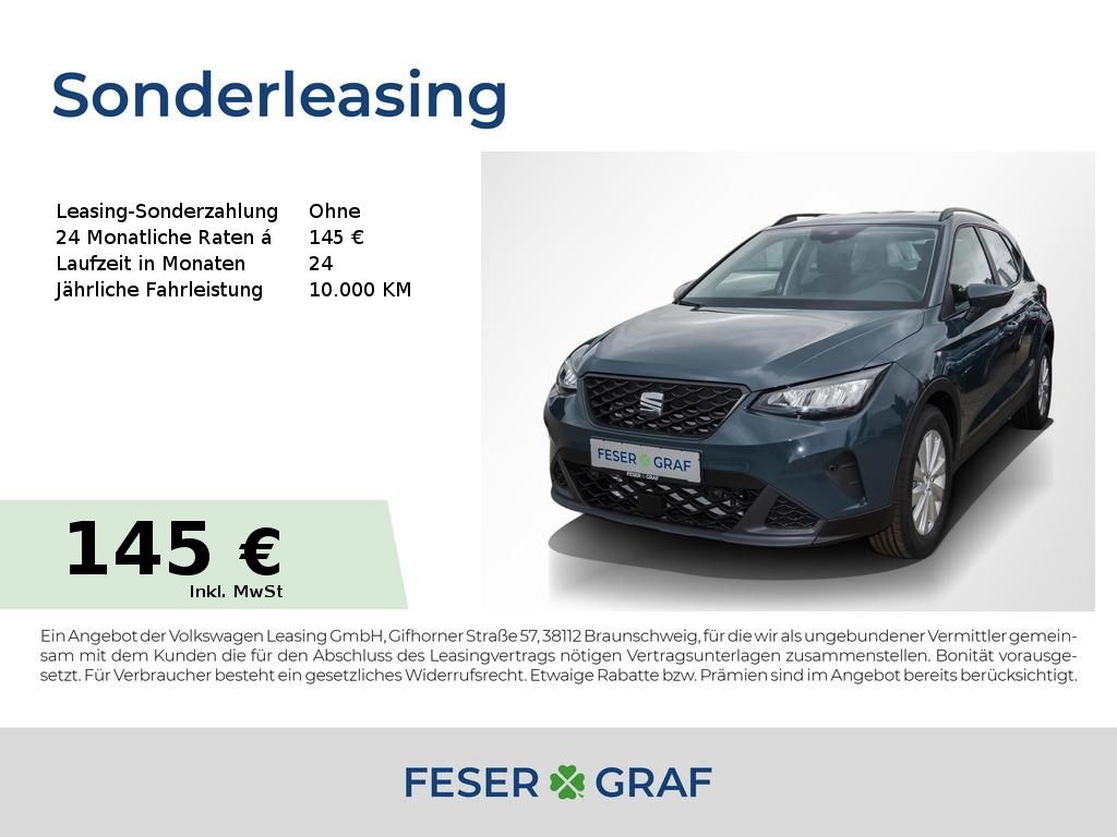 Seat Arona Road Edition 1.0 TSI DSG LED/KAMERA/SHZ