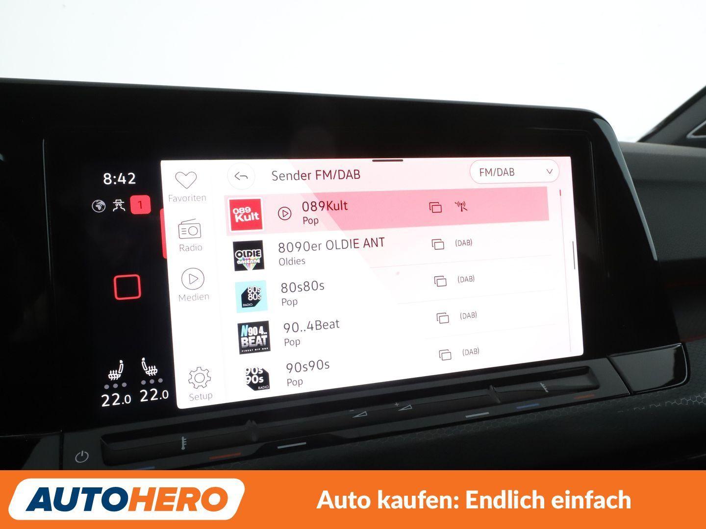 Volkswagen Golf VIII 2.0 TDI GTD Aut.*NAVI*LED*ACC*CAM*PDC*, миниатюра 20