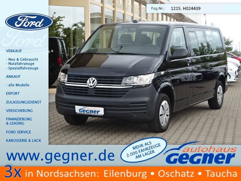 Vorderansicht des VW T6.1 Kombi 150PS DSG lang 9-Sitz AHK Navi