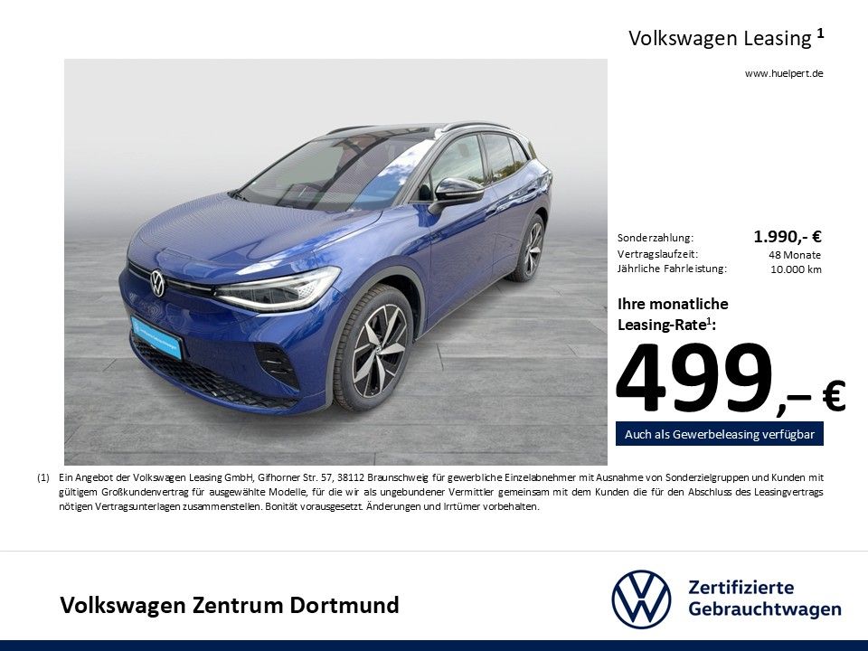 Volkswagen ID.4 GTX 4X4 WÄRMEPUMPE AHK CAM ACC LM20 MATRIX foto 5