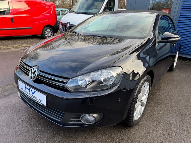 Volkswagen Golf VI Cabriolet 2.0 Tdi 140 Ps-Klima-Navi-Ahk