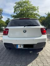 BMW 118d / M-Sportpaket   - mit Diesel-Antrieb: Weiß, Limousine, Sportpaket