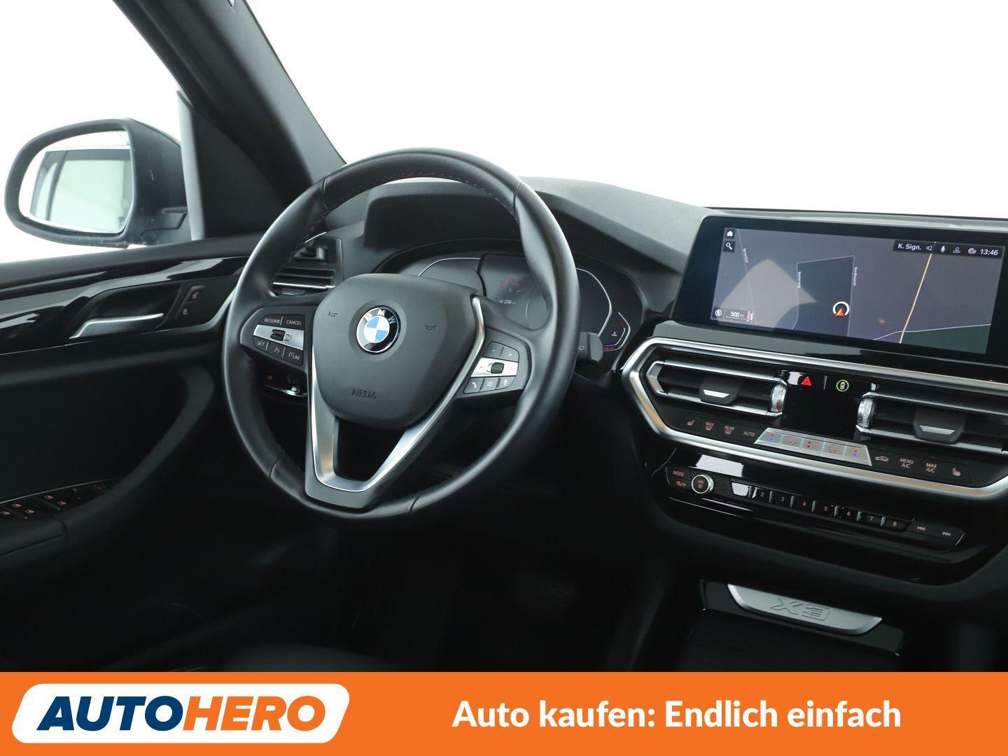 BMW X3 xDrive 20d Mild-Hybrid Aut. *NAVI*LED*TEMPO*, миниатюра 12