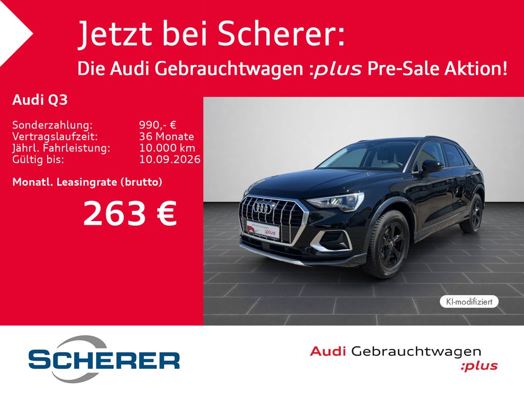 Audi Q3 SUV advanced 35 TFSI S tronic  Sportsitze ACC